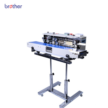 Stand Ink Printing Continuous Bags Pouch Sealer